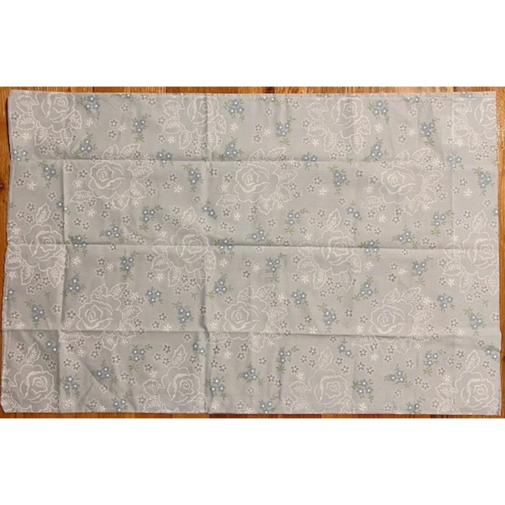 Vintage pair of pillowcases, Cannon, blue floral cottagecore floral - Picture 2 of 7